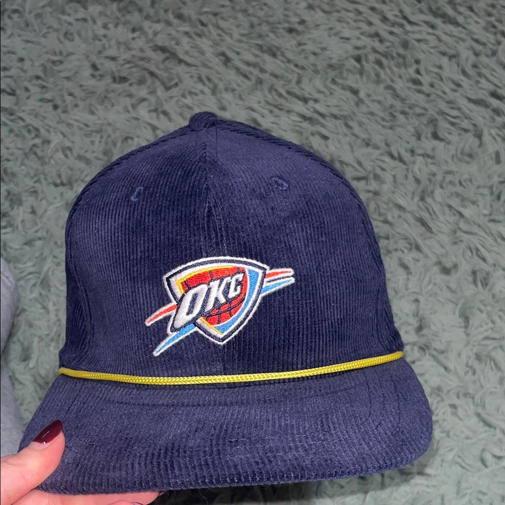 Unisex Corduroy OKC Thunder Hat